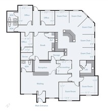 6102 82nd St, Lubbock, TX for lease Floor Plan- Image 1 of 1