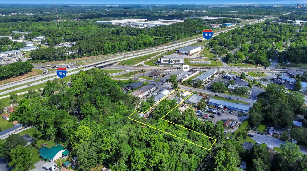 2001 Mills B Lane Blvd, Savannah, GA for lease - Aerial - Image 2 of 7