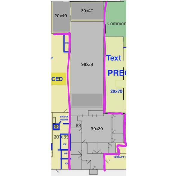 96 Caldwell Dr, Cincinnati, OH for lease - Floor Plan - Image 2 of 5