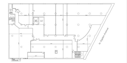 350 N Ogden Ave, Chicago, IL for lease Floor Plan- Image 2 of 2