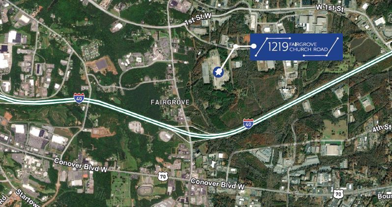 1219 Fairgrove Church Rd, Hickory, NC for sale - Building Photo - Image 1 of 1