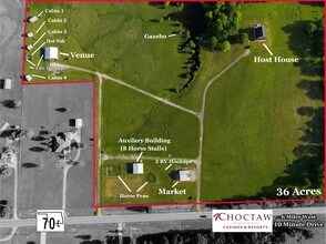 5122 State Road 70 E, Durant, OK - Aerial map view