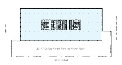 PENN 2, New York, NY for lease Floor Plan- Image 1 of 1