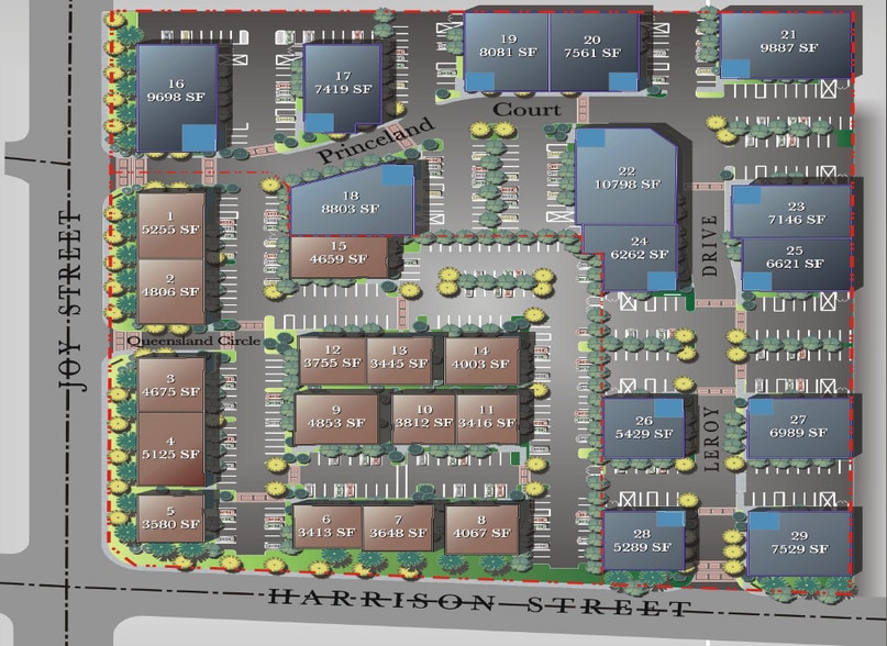 537 Queensland Cir, Corona, CA for lease - Site Plan - Image 3 of 29