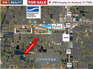 More details for 2985 Kingsley dr, Pearland, TX - Land for Sale