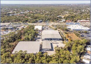 15485-15531 S Tamiami Trl, Fort Myers, FL - Aerial map view - Image1