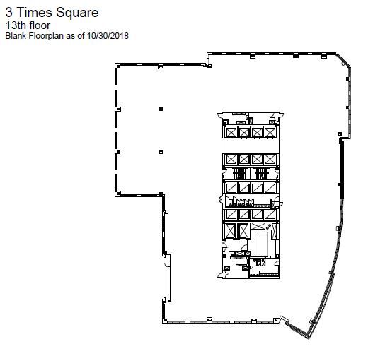 3 Times Sq, New York, NY for lease Floor Plan- Image 1 of 1