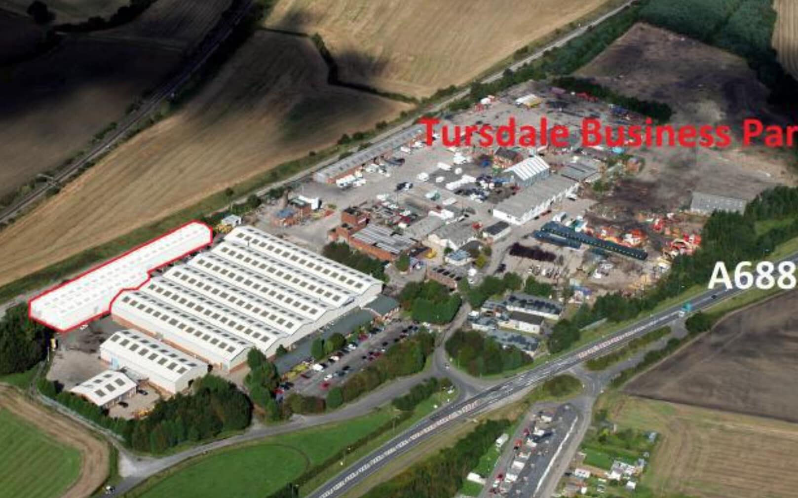 Tursdale Rd, Durham for lease Aerial- Image 1 of 3