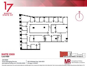 17 N State St, Chicago, IL for lease Floor Plan- Image 1 of 1