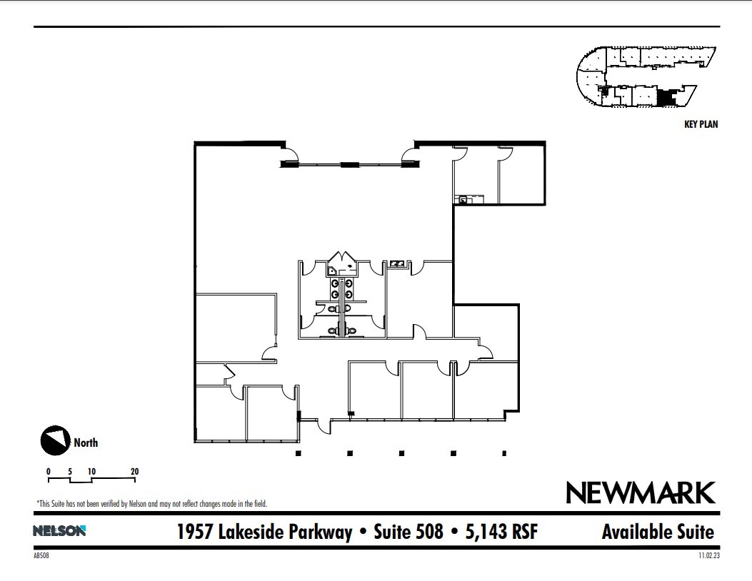 1957 Lakeside Pky, Tucker, GA for lease Floor Plan- Image 1 of 6