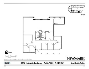 1957 Lakeside Pky, Tucker, GA for lease Floor Plan- Image 1 of 6