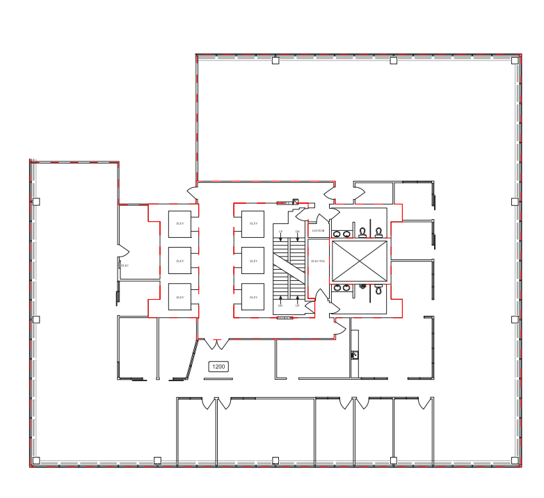 10025 102A Ave NW, Edmonton, AB for lease Floor Plan- Image 1 of 1