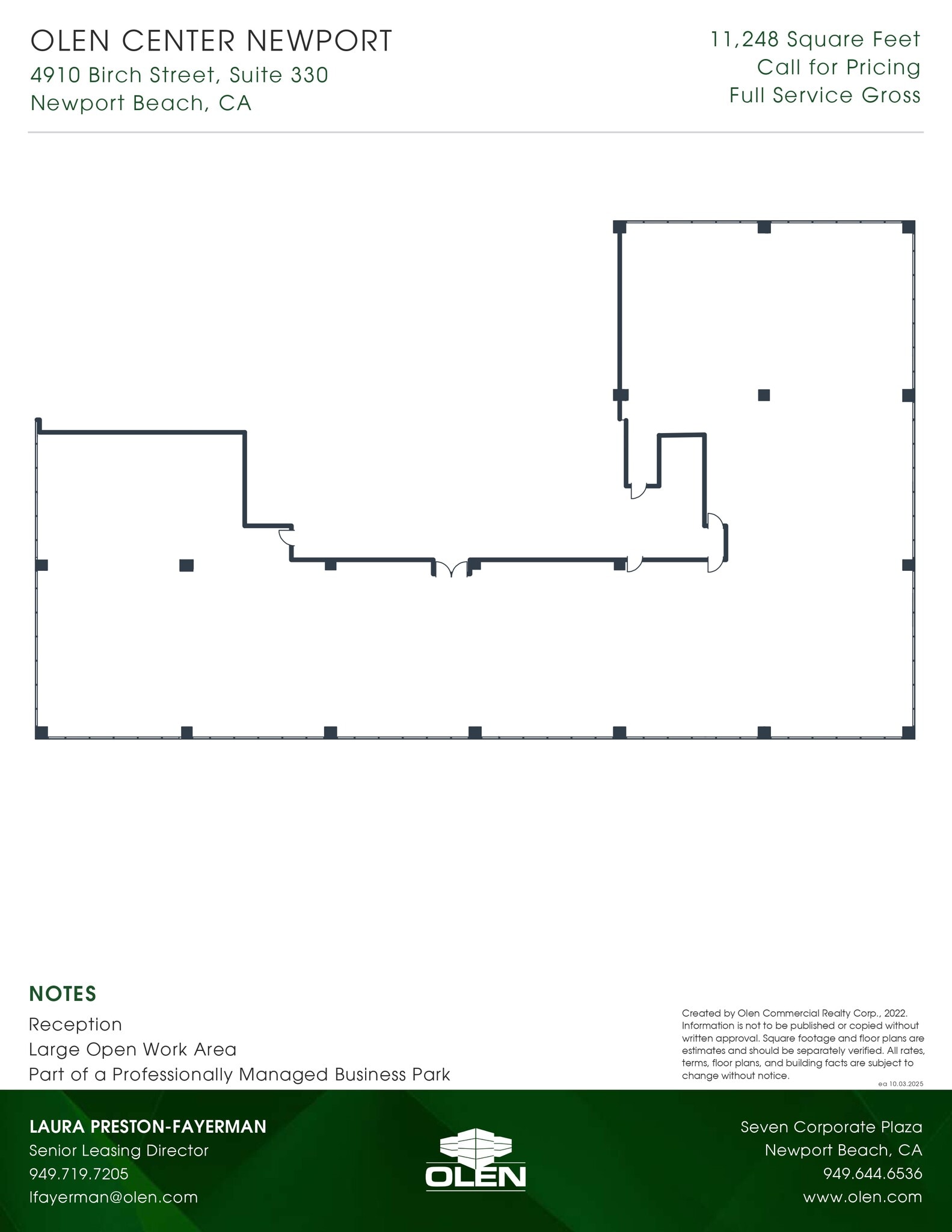 4910 Birch St, Newport Beach, CA for lease Floor Plan- Image 1 of 1