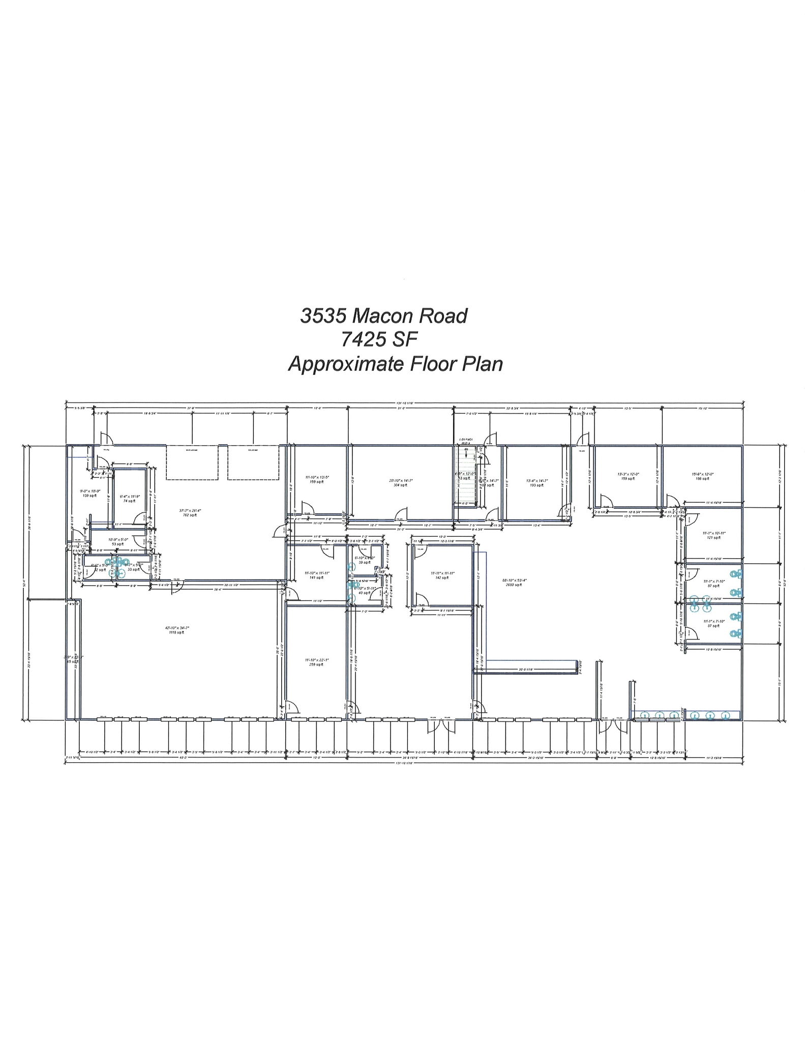 3535 Macon Rd, Columbus, GA for lease Floor Plan- Image 1 of 1