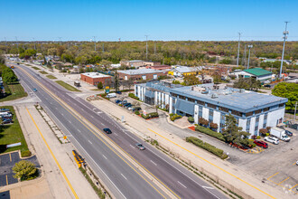 11-21 N Skokie Hwy, Lake Bluff, IL - aerial  map view