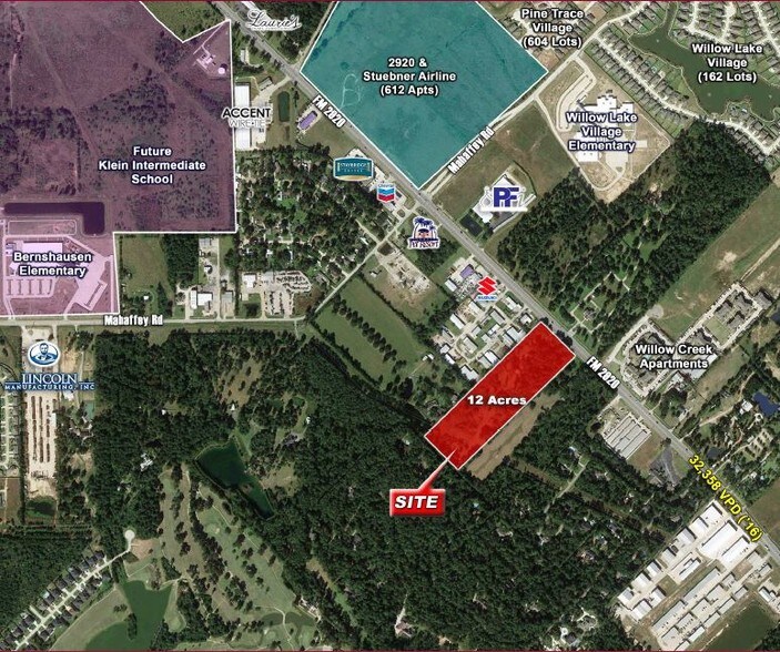 9711 FM 2920, Tomball, TX for sale - Aerial - Image 1 of 1