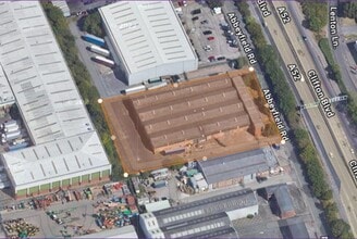 Abbeyfield Rd, Nottingham, NTT - AERIAL  map view