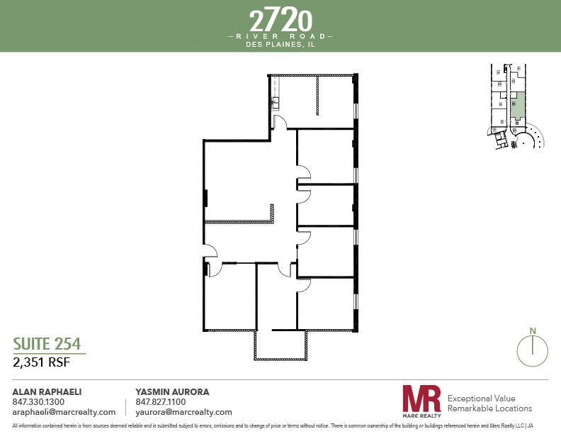 2720 S River Rd, Des Plaines, IL for sale Floor Plan- Image 1 of 1