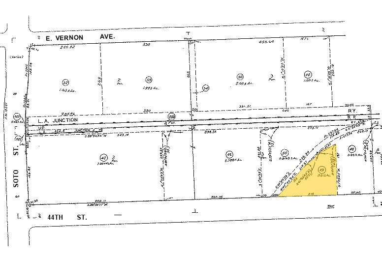 2947 E 44th St, Vernon, CA for sale - Plat Map - Image 3 of 31