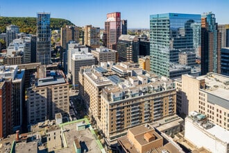 1555 Rue Peel, Montréal, QC - AERIAL  map view