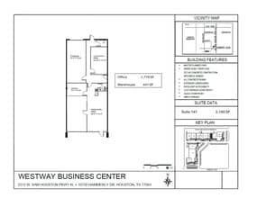 2313 W Sam Houston Pky N, Houston, TX for lease Site Plan- Image 1 of 1