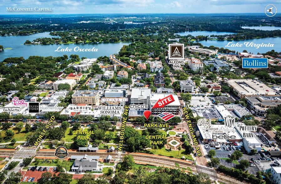 216 S Park Ave, Winter Park, FL for sale - Aerial - Image 3 of 6