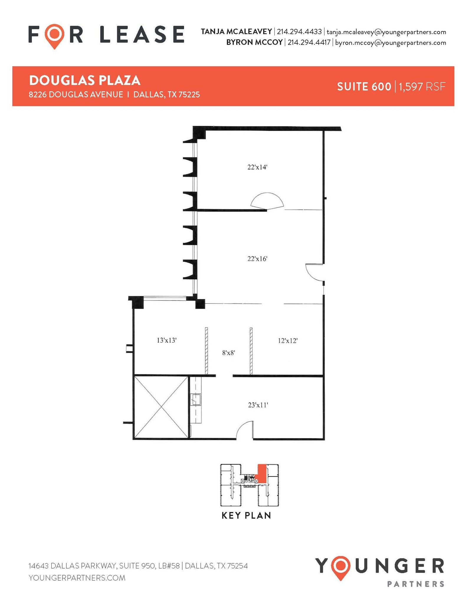 8226 Douglas Ave, Dallas, TX for lease Floor Plan- Image 1 of 1