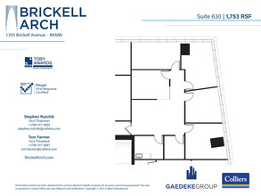 1395 Brickell Ave, Miami, FL for lease Floor Plan- Image 2 of 2