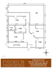 828 San Pablo Ave, Albany, CA for sale Floor Plan- Image 1 of 1