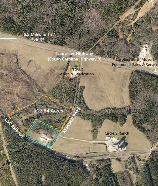 4926 Morrison Rd, Richburg, SC 29729 ±27.64 AC