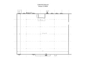 5160 W Clifton St, Tampa, FL for lease Site Plan- Image 1 of 1