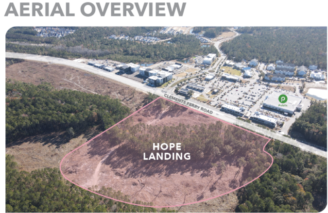 Clements Ferry Rd & Point Hope Parkway, Charleston, SC for lease - Aerial - Image 1 of 5