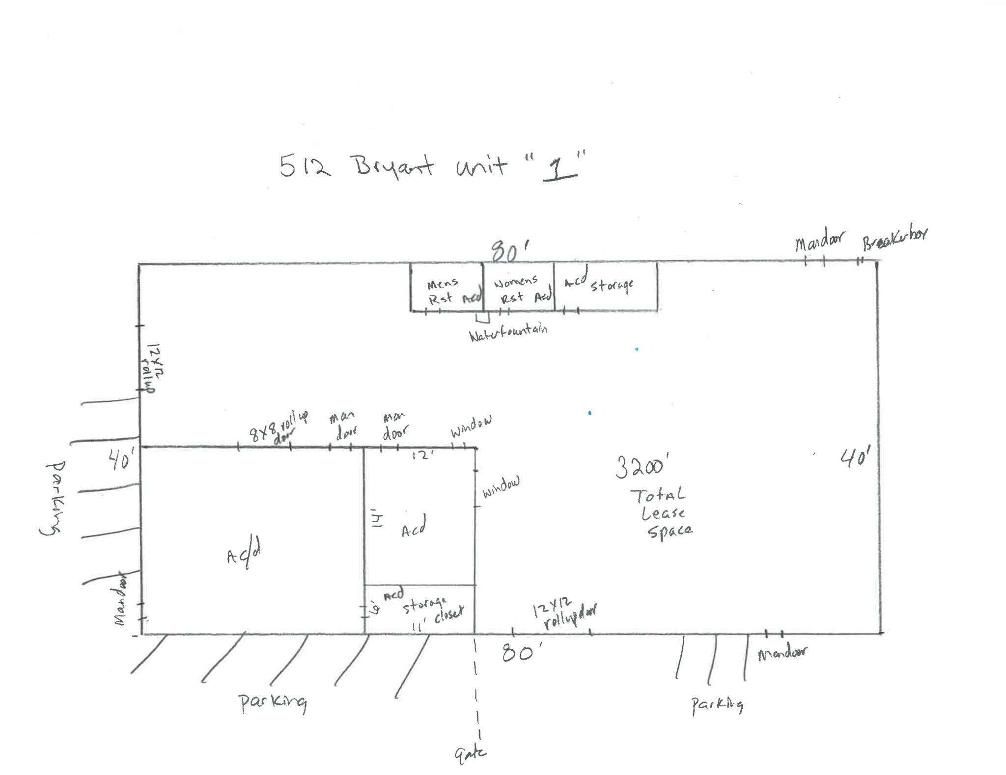 512 Bryant Rd, Conroe, TX for lease Site Plan- Image 1 of 20