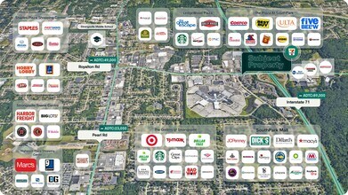 16625 Royalton Rd, Strongsville, OH - AERIAL  map view