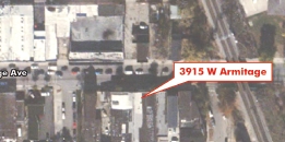 3913-3915 W Armitage Ave, Chicago, IL - aerial  map view