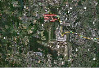 22712 Commerce Center Ct, Sterling, VA - AERIAL  map view