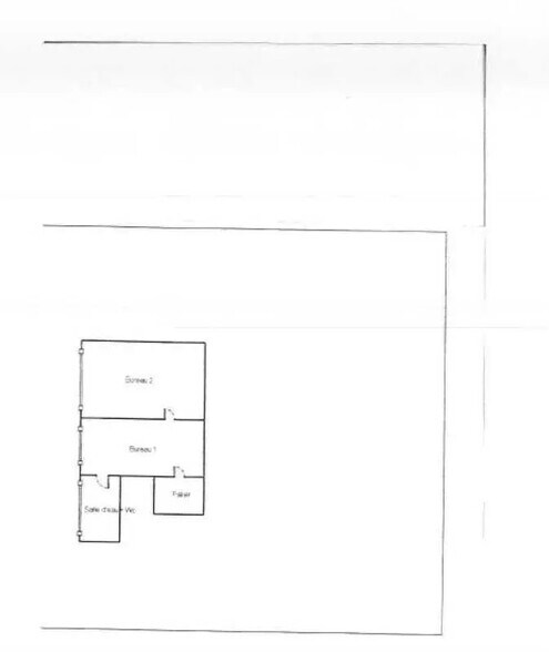 Office in Boulogne-Billancourt for lease - Floor Plan - Image 2 of 2