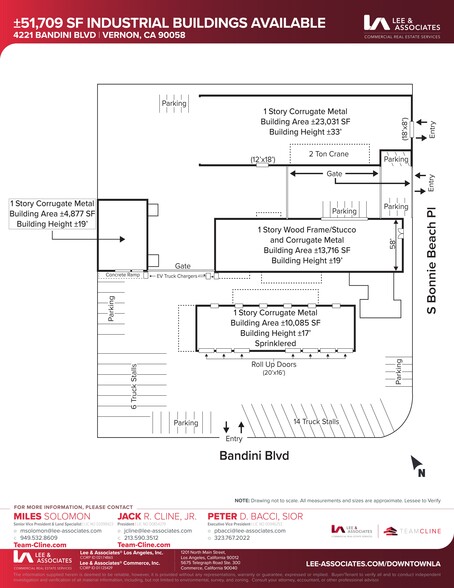 4221 Bandini Blvd, Vernon, CA for lease - Site Plan - Image 3 of 3