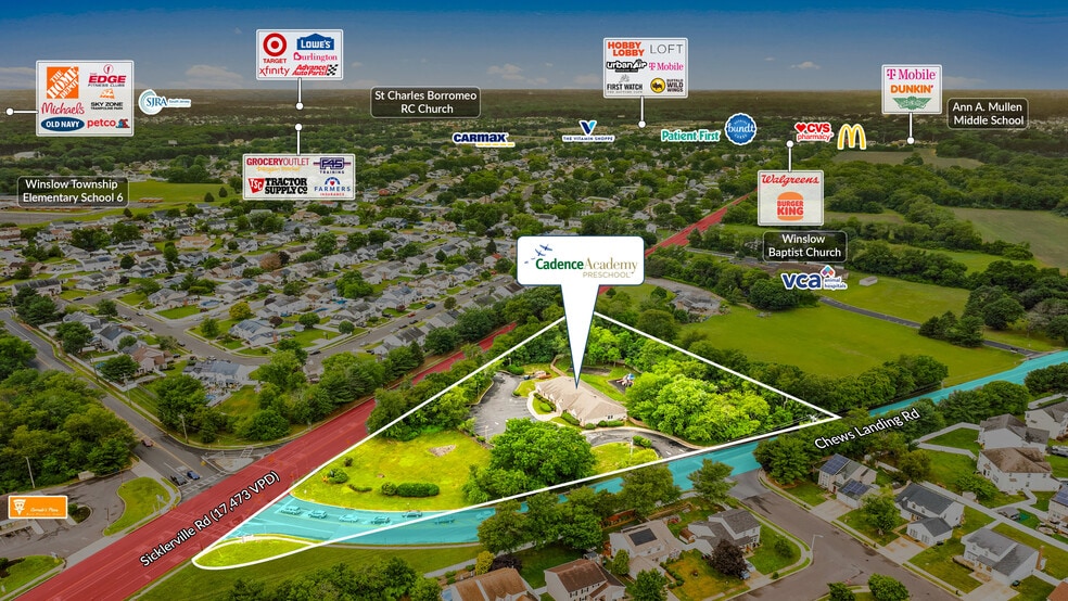 616 Sicklerville Rd, Sicklerville, NJ for sale - Building Photo - Image 3 of 5