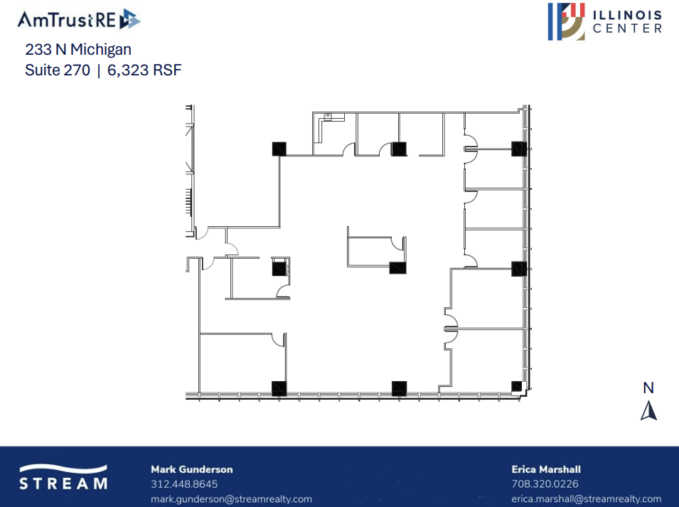 233 N Michigan Ave, Chicago, IL for lease Floor Plan- Image 1 of 1