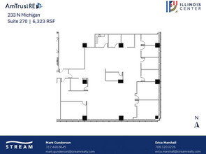 233 N Michigan Ave, Chicago, IL for lease Floor Plan- Image 1 of 1