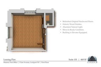 1 East Ave, Lockport, NY for lease Site Plan- Image 2 of 2