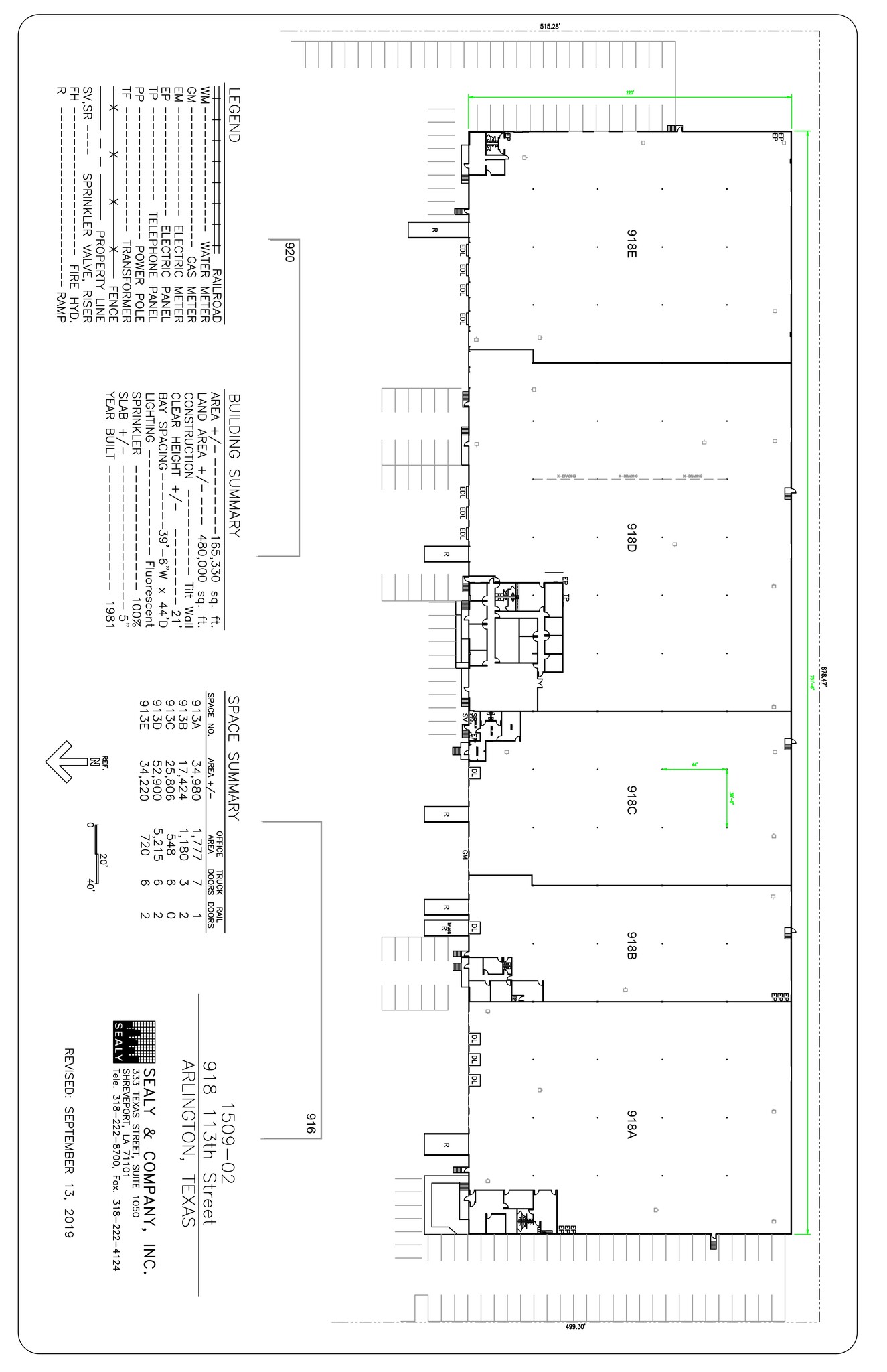 918 113th St, Arlington, TX for lease Site Plan- Image 1 of 1