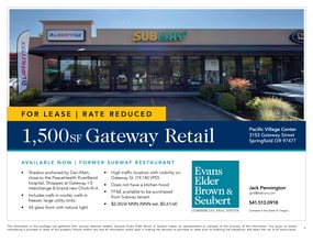 3125-3177 Gateway St, Springfield, OR for lease Interior Photo- Image 2 of 5