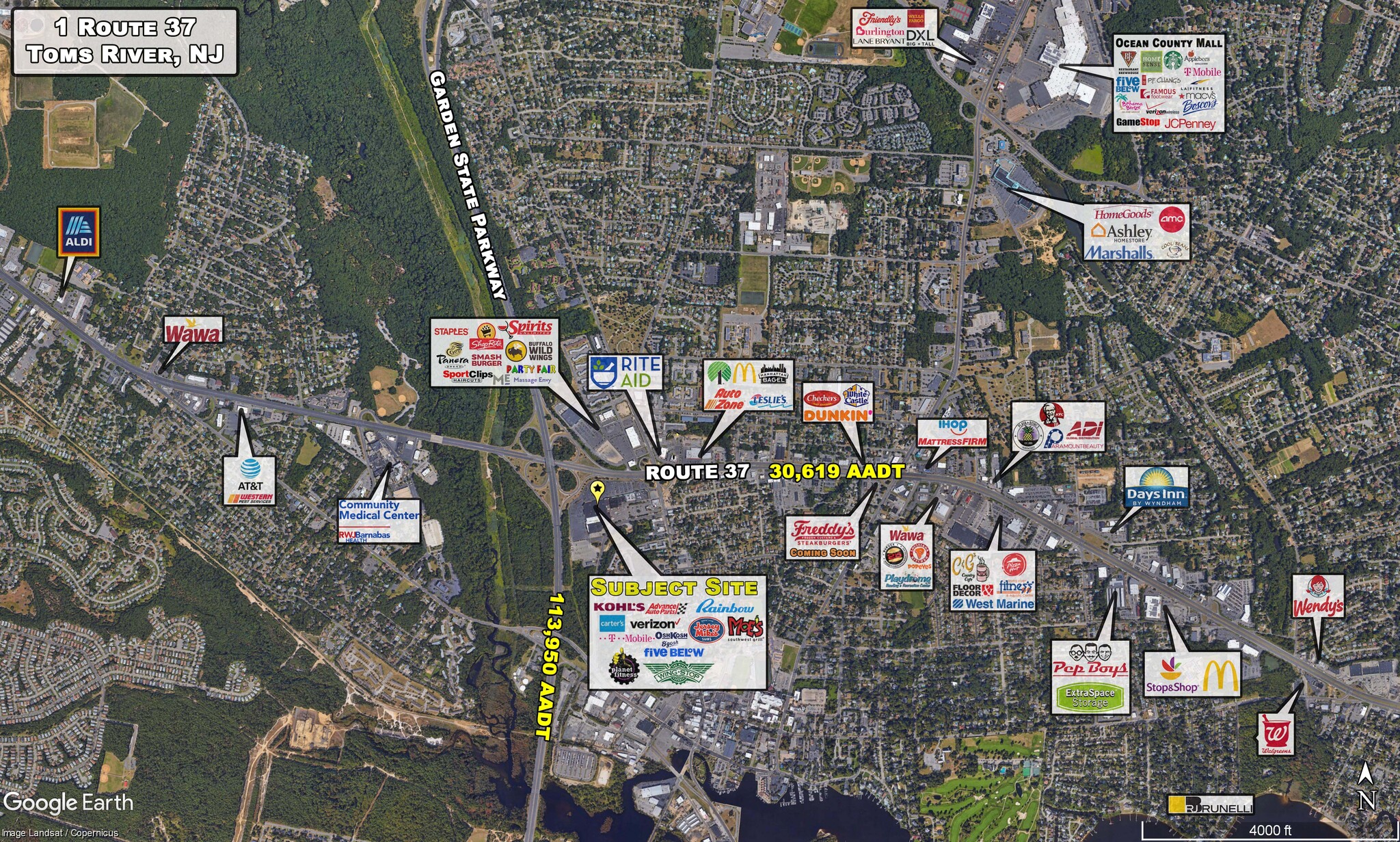 1a Route 37 W, Toms River, NJ 08755 - Toms River Shopping Center | LoopNet