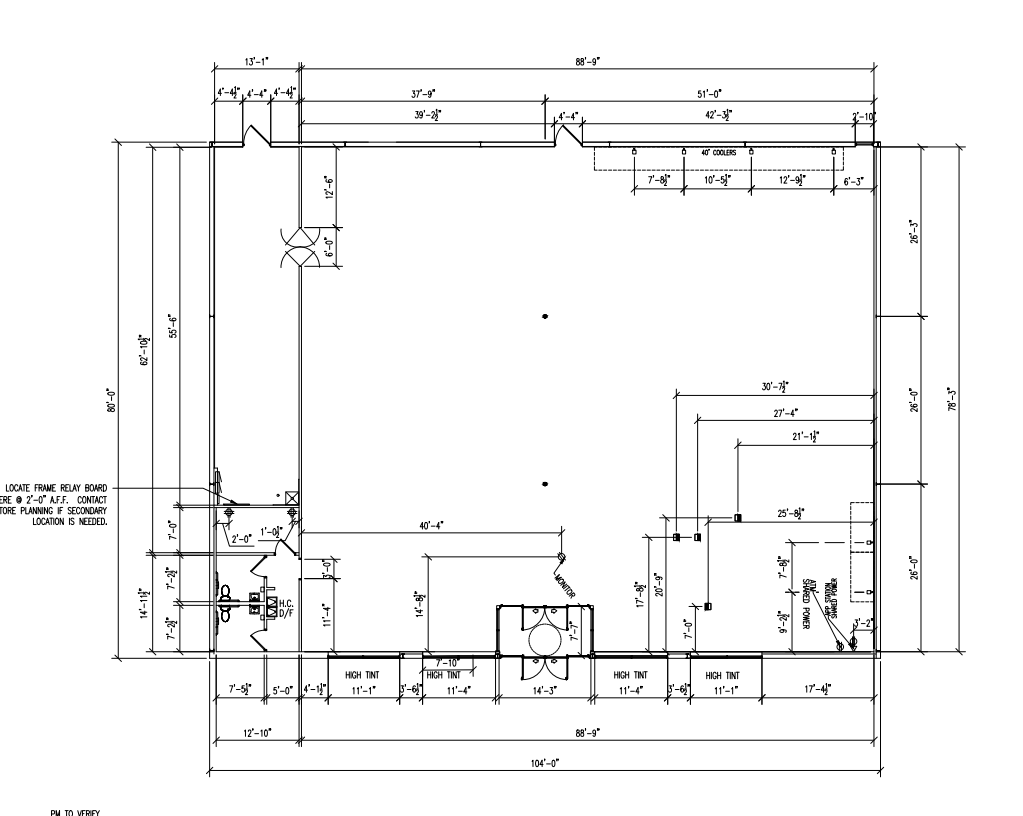 10020 E 30th St, Indianapolis, IN for lease Floor Plan- Image 1 of 1