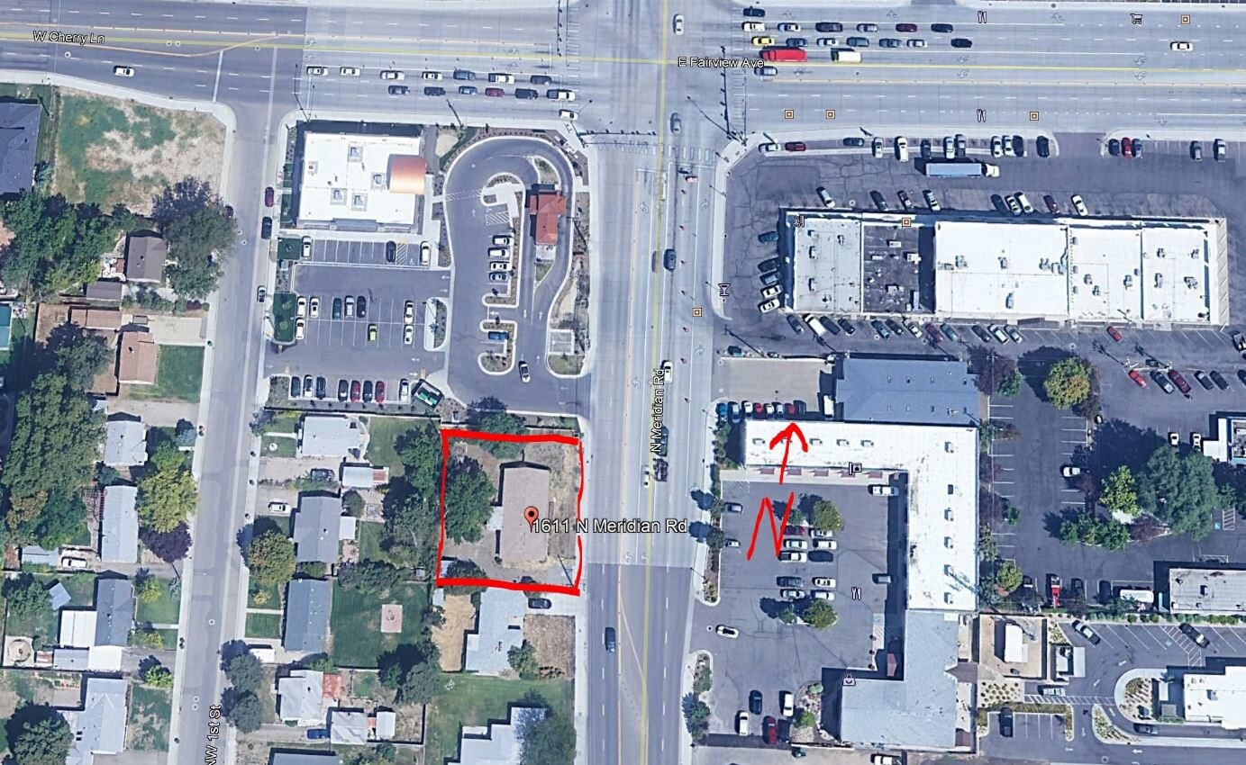 1611 N Meridian Rd, Meridian, ID for sale Aerial- Image 1 of 1