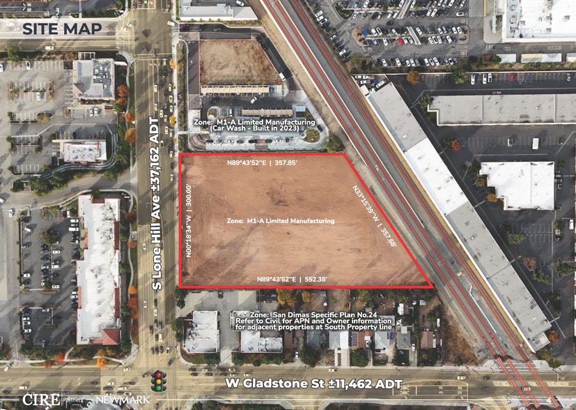 1332 S Lone Hill Ave, Glendora, CA for lease - Building Photo - Image 2 of 9