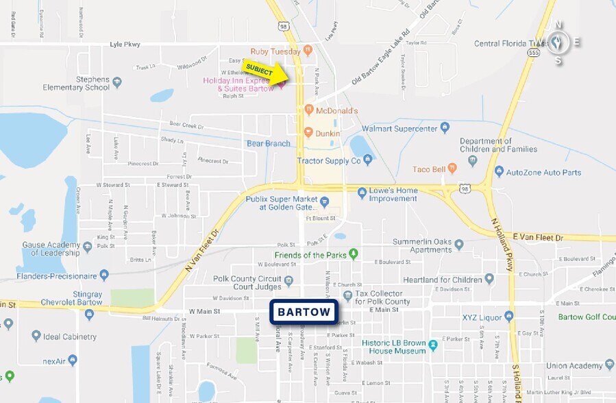 1625 N Carpenter Ave, Bartow, FL for sale - Building Photo - Image 1 of 1