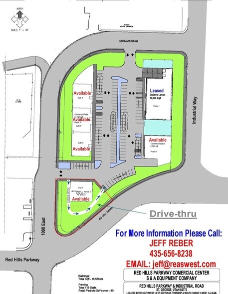 1034 E 350 N, Saint George, UT for lease - Site Plan - Image 3 of 4